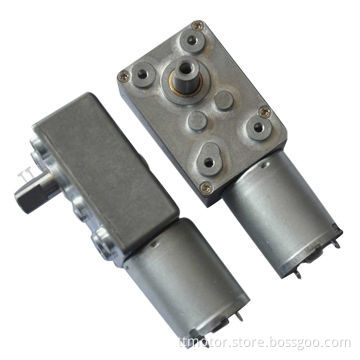 Diameter 32mm 6v dc worm gear motor